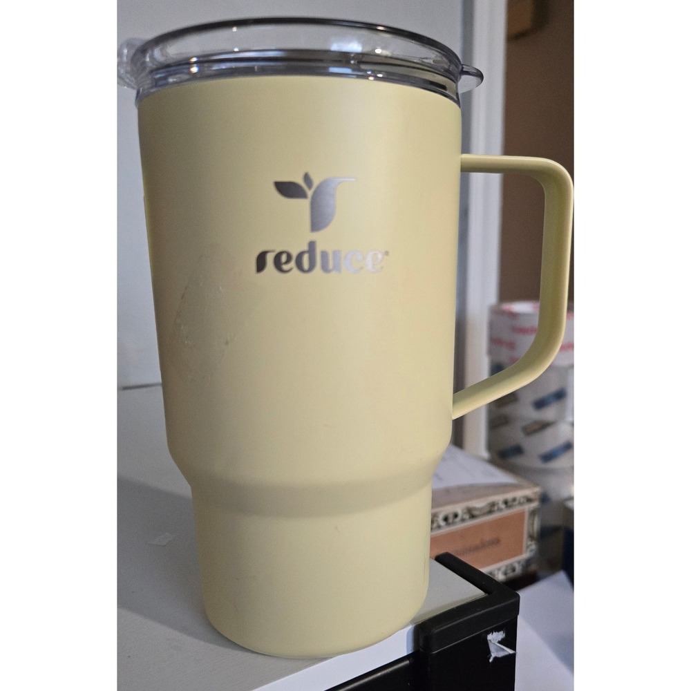 Reduce Hot1 18oz Insulated Stainless Steel Mug Yellow FlowControl Lid Soft Sit